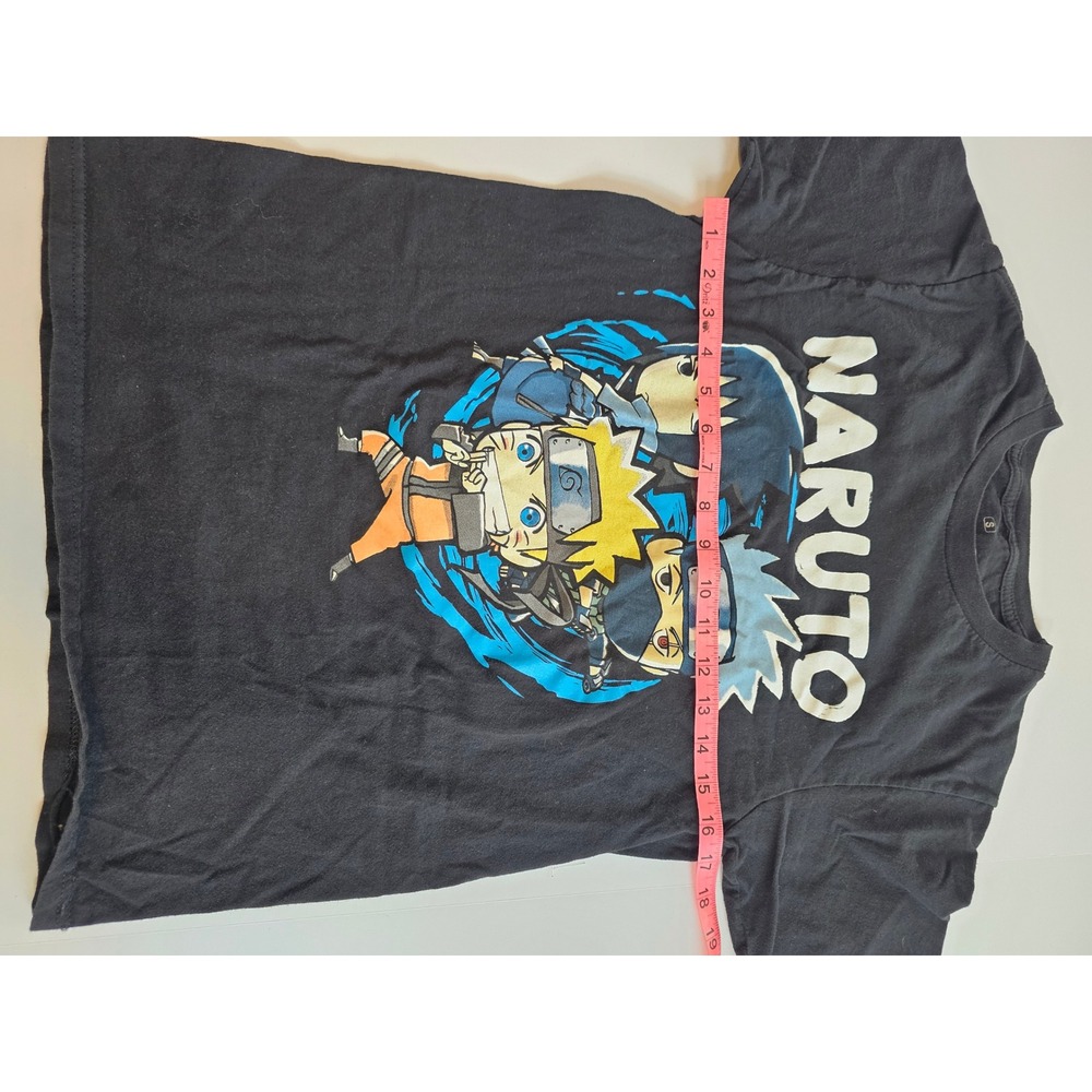 Ripple Junction Naruto Shippuden Graphic Tee Mens Small Black Chibi Characters - Picture 4 of 4